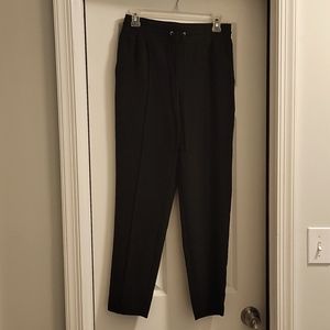 Nine West Slim Straight Drawstring Pants (size 4)